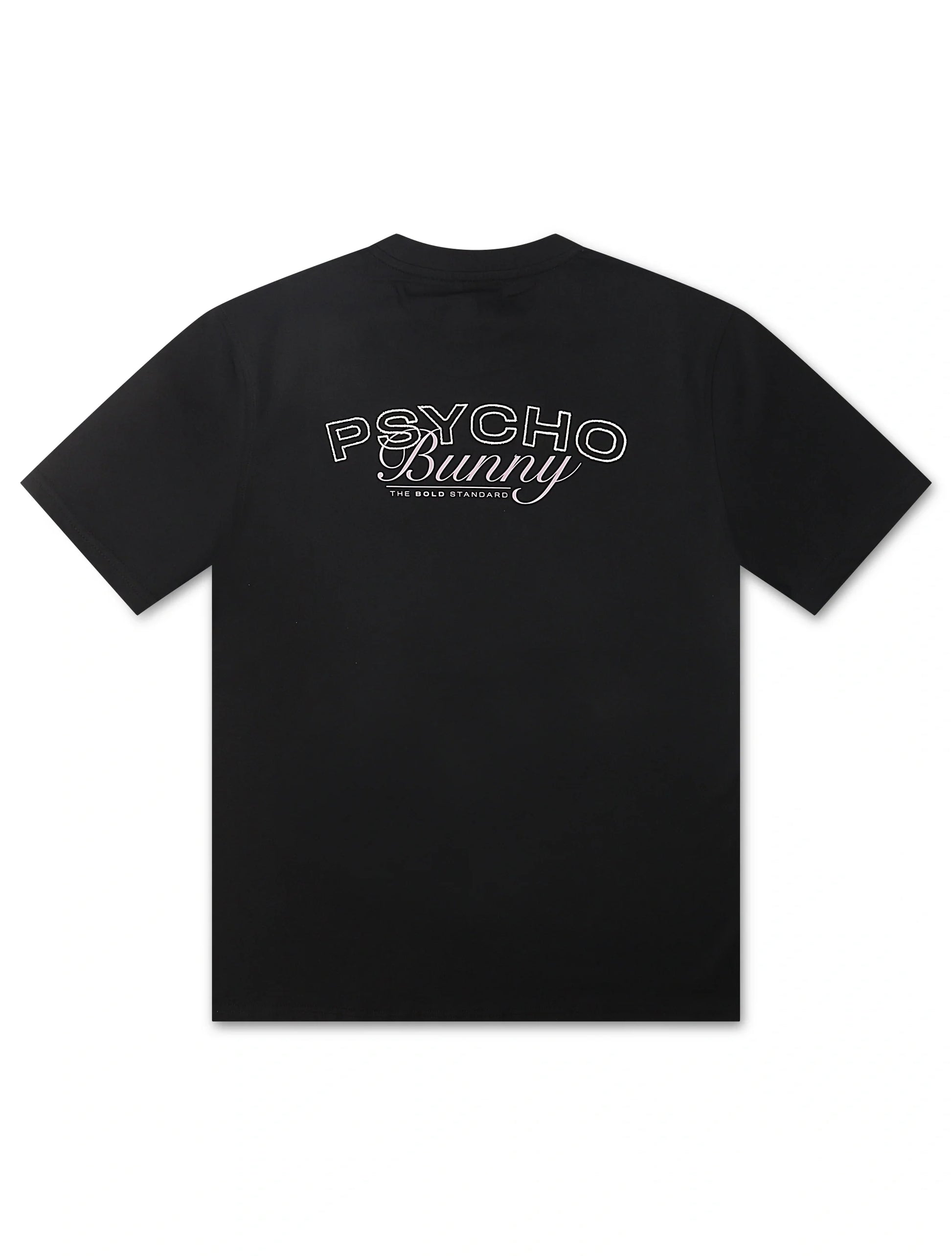 Psycho Bunny Enzo Back Graphic Tee - Black Denim Exchange