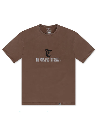 Trnchs Teamwork Tee - Brown Denim Exchange