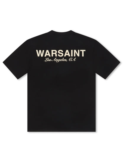 Warsaint LA Essentials Tee - Black Denim Exchange