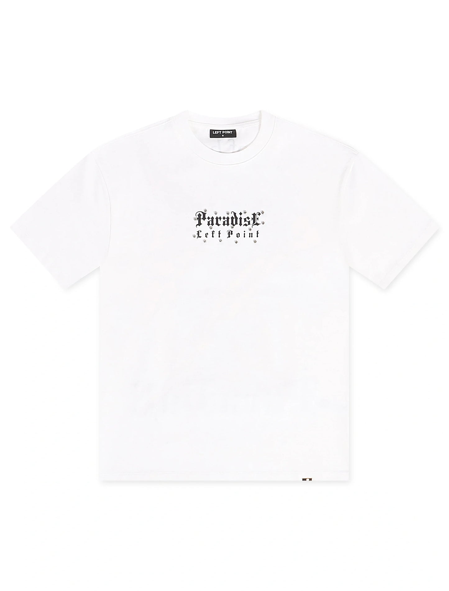 Left Point Paradise Tee - White Denim Exchange