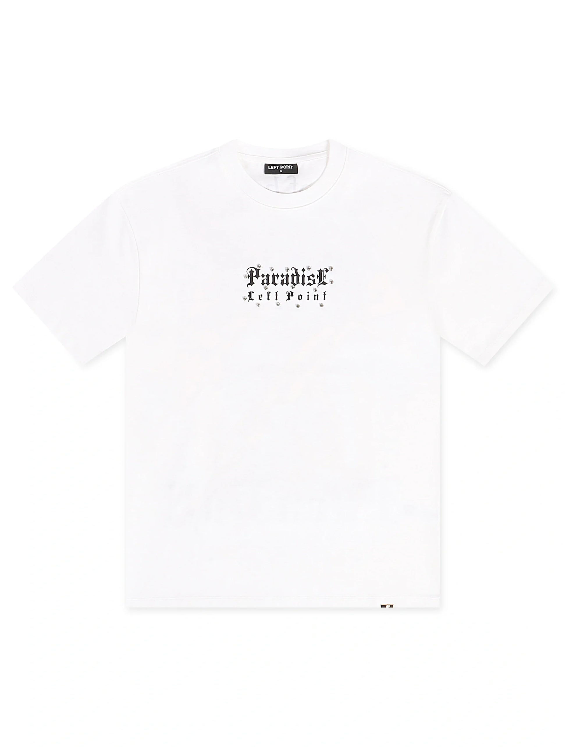 Left Point Paradise Tee - White Denim Exchange