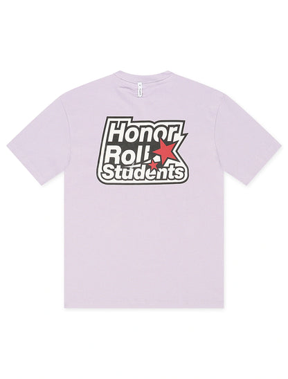 Students Golf Honor Roll Students S/S Tee - Wisteria Denim Exchange