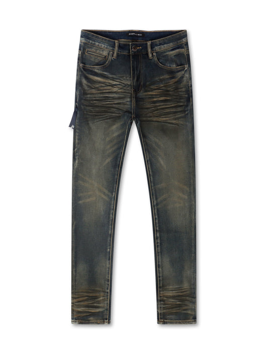 Embellish David Skinny Jeans - Dark Indigo Denim Exchange