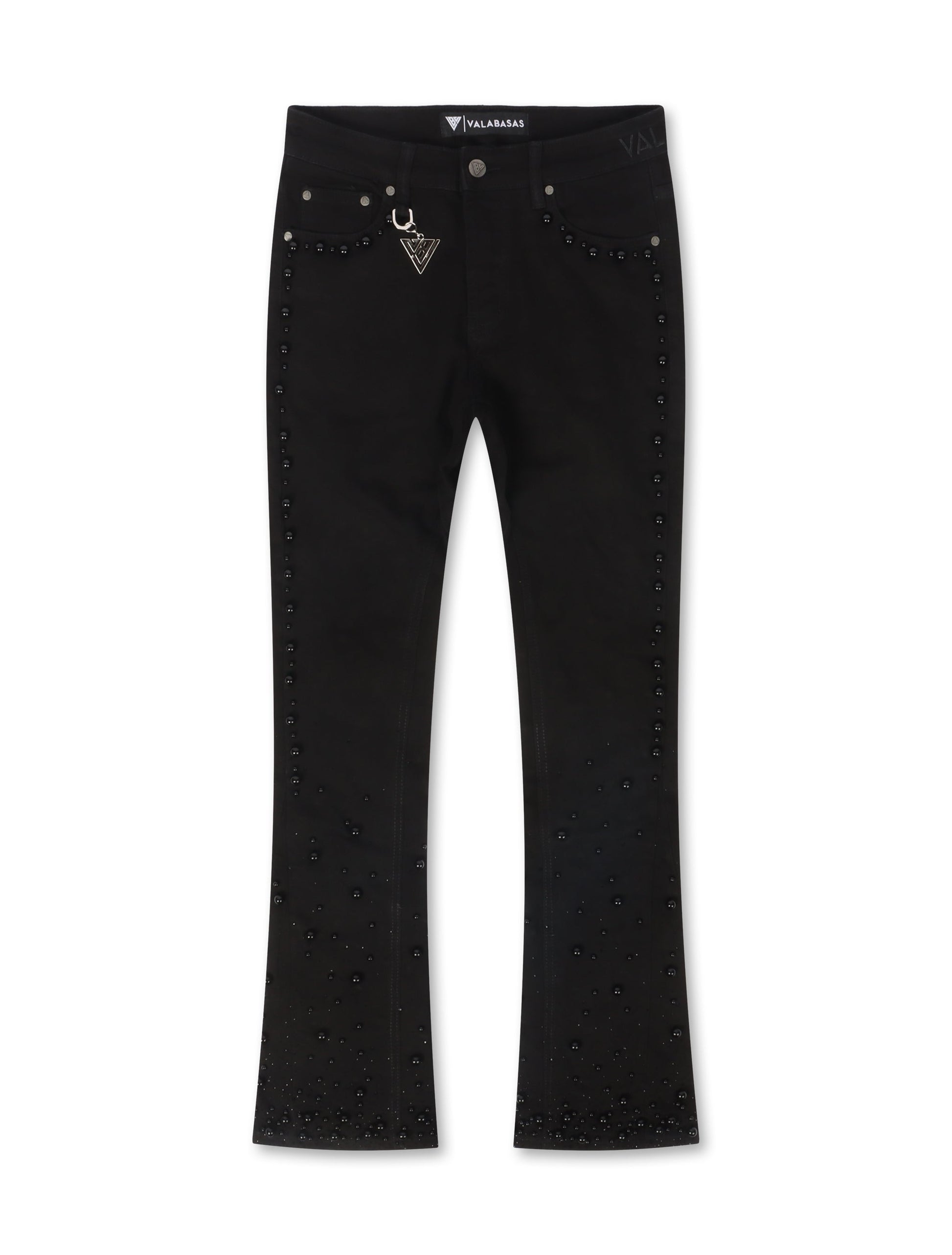 Valabasas Sheam Stacked Denim Jean - Black Denim Exchange