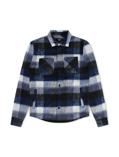Jordan Craig Kids See You In Paradise Sherpa Jacket - Blue Denim Exchange