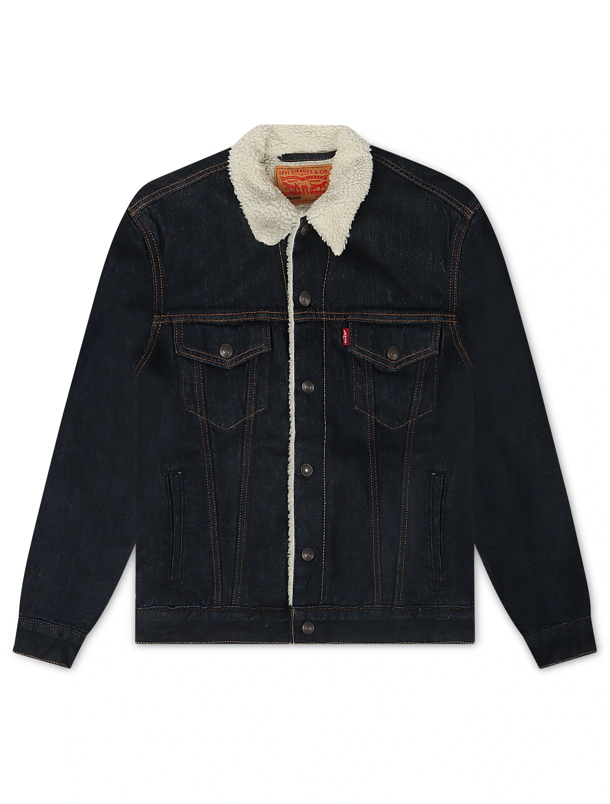 Levi's Type 3 Sherpa Trucker Jacket - Rinse It Out Denim Exchange