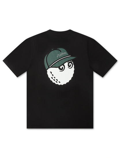 Malbon Bermuda Baldwin Tee - Black Denim Exchange