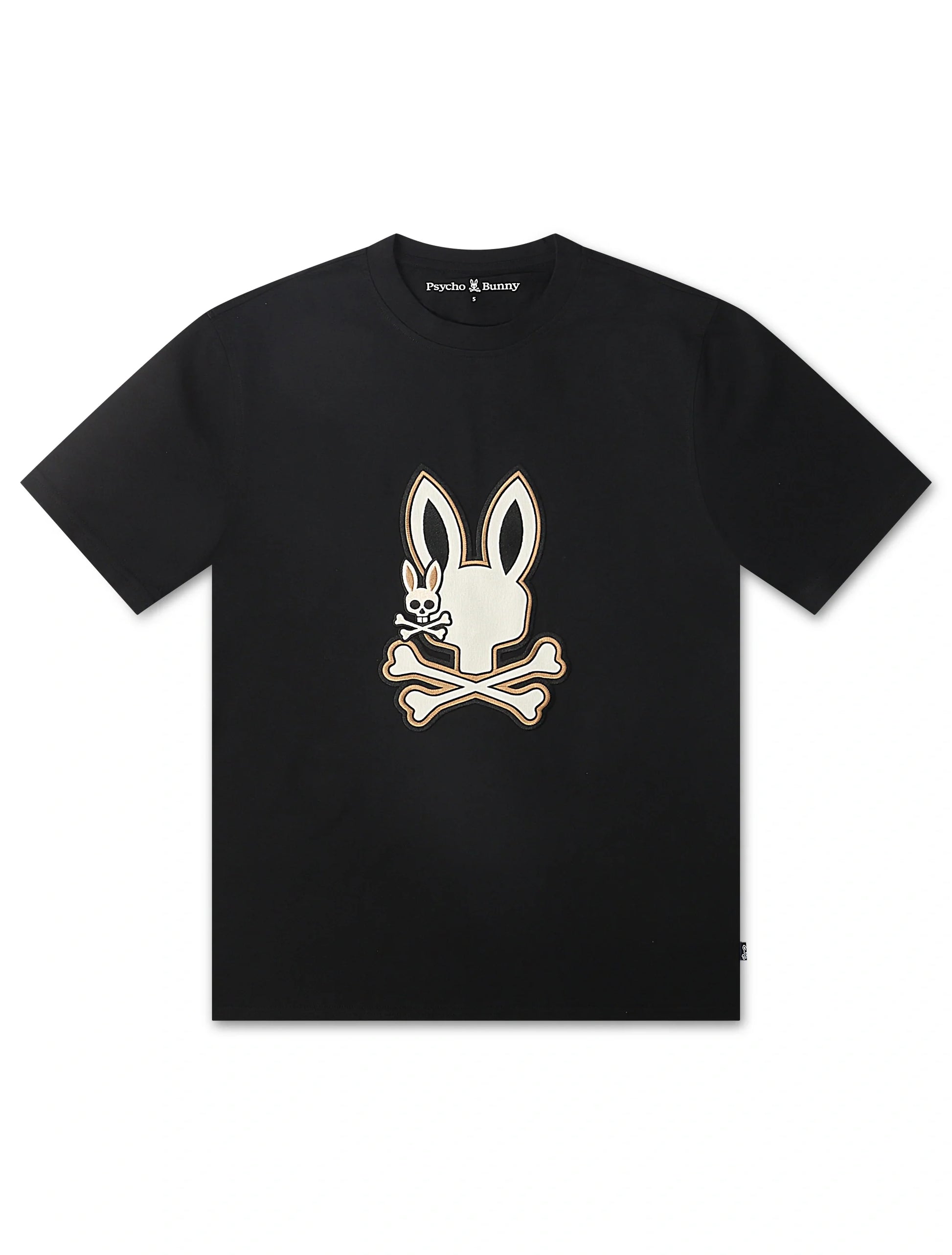 Psycho Bunny Wade Tee - Black Denim Exchange