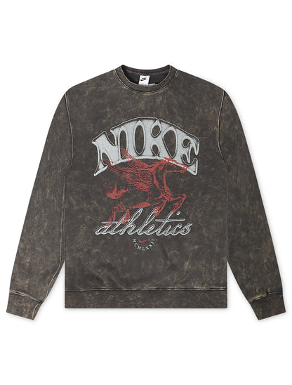 Nike Mens Sportswear Club Fleece Crewneck - Anthracite Denim Exchange