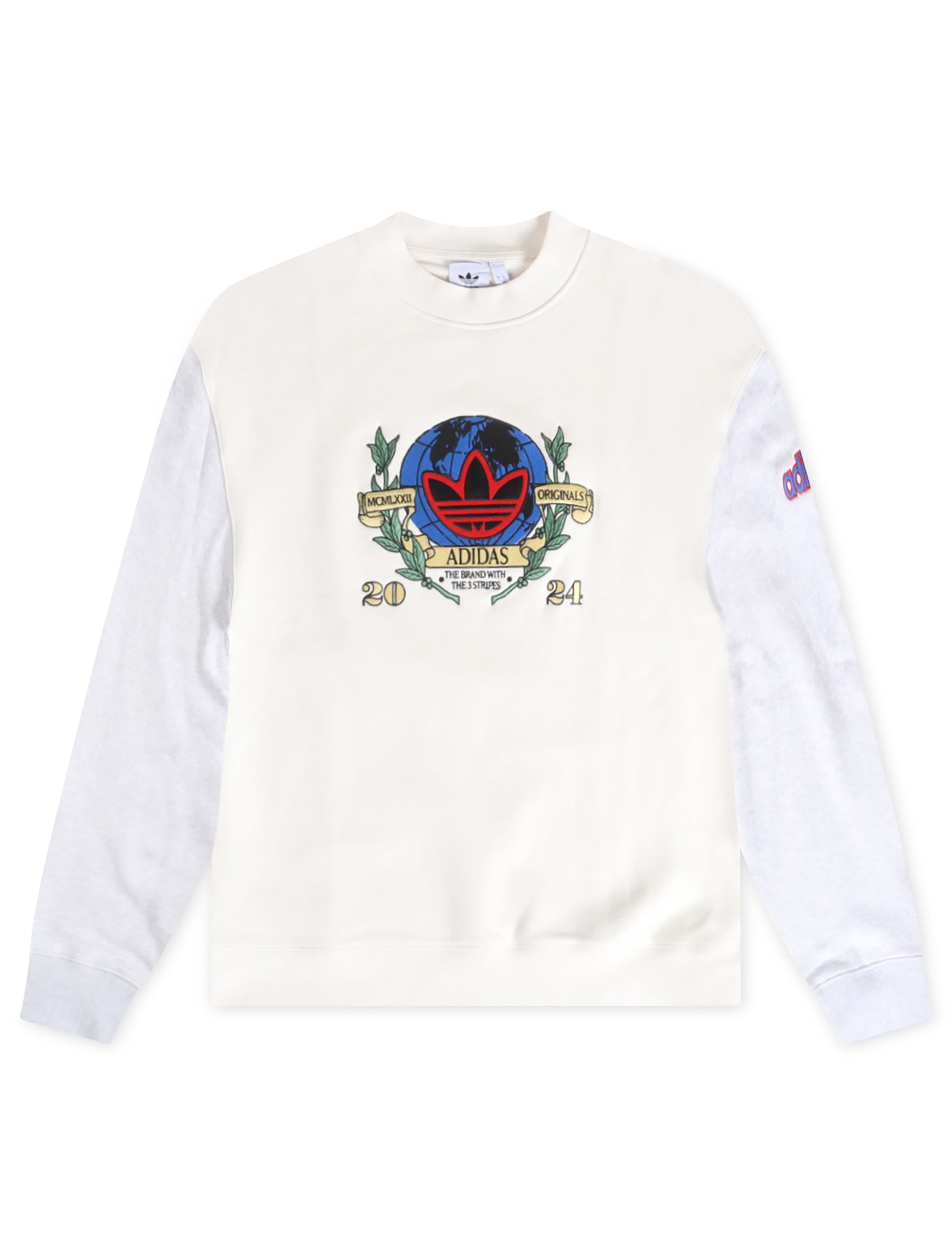 Adidas Olympic Crew - White Denim Exchange