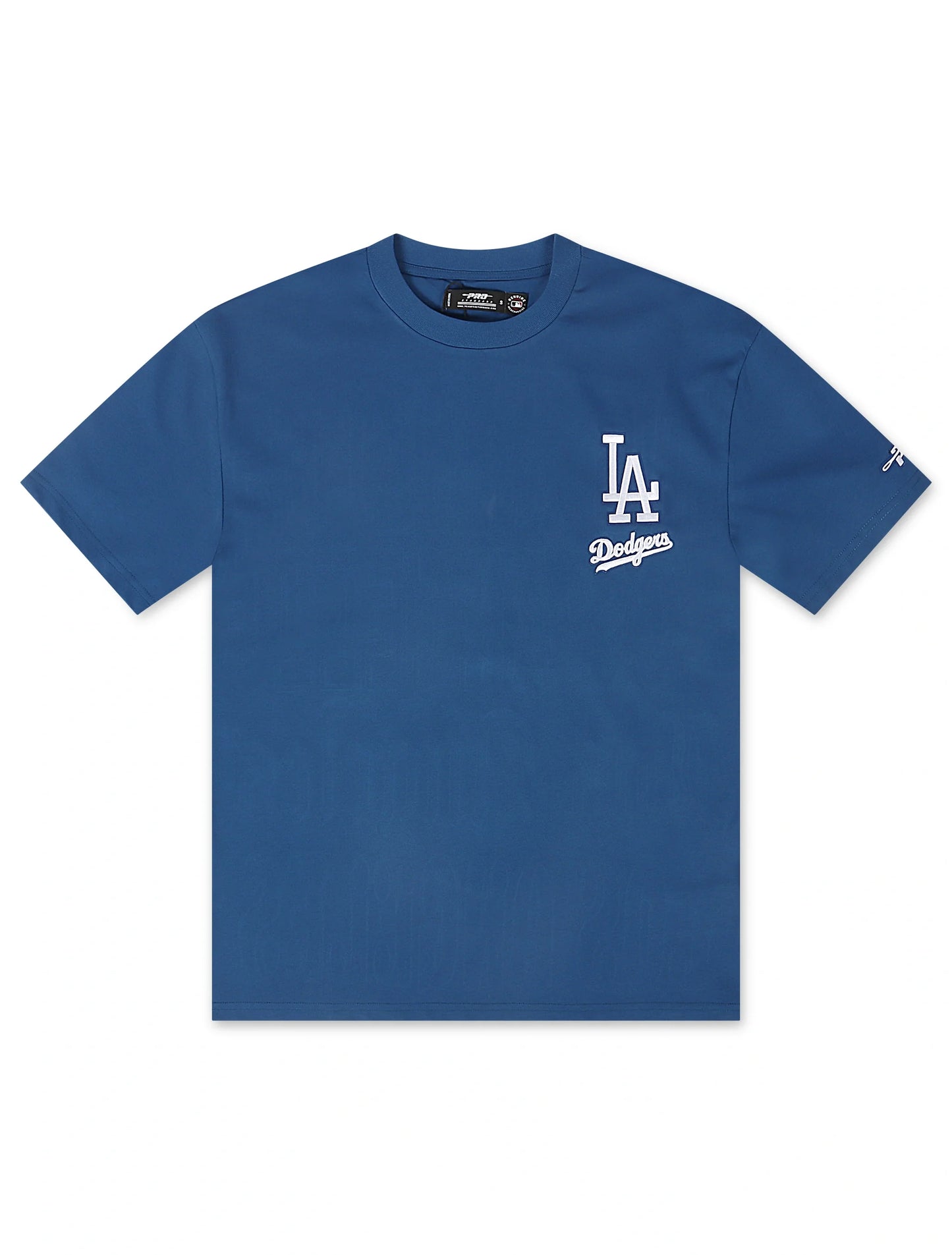 Pro Standard Dodgers Stacked Los Angeles Tee - Dark Blue Denim Exchange
