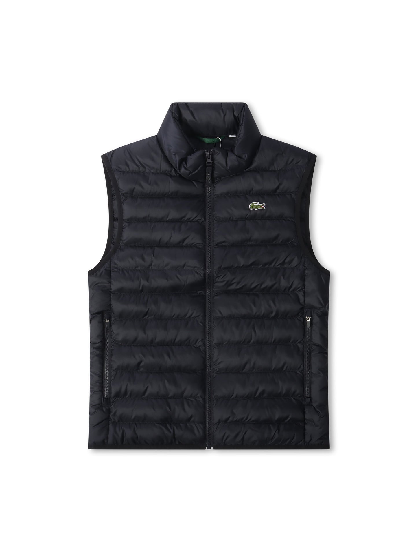 Lacoste Water Repellent Puffed Vest - Black Denim Exchange