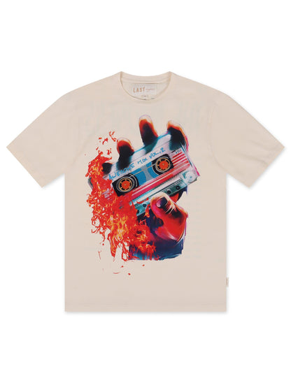 Bkys The Madness Oversized Tee - Off White Denim Exchange