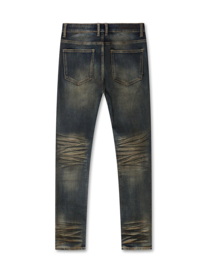 Embellish David Skinny Jeans - Dark Indigo Denim Exchange