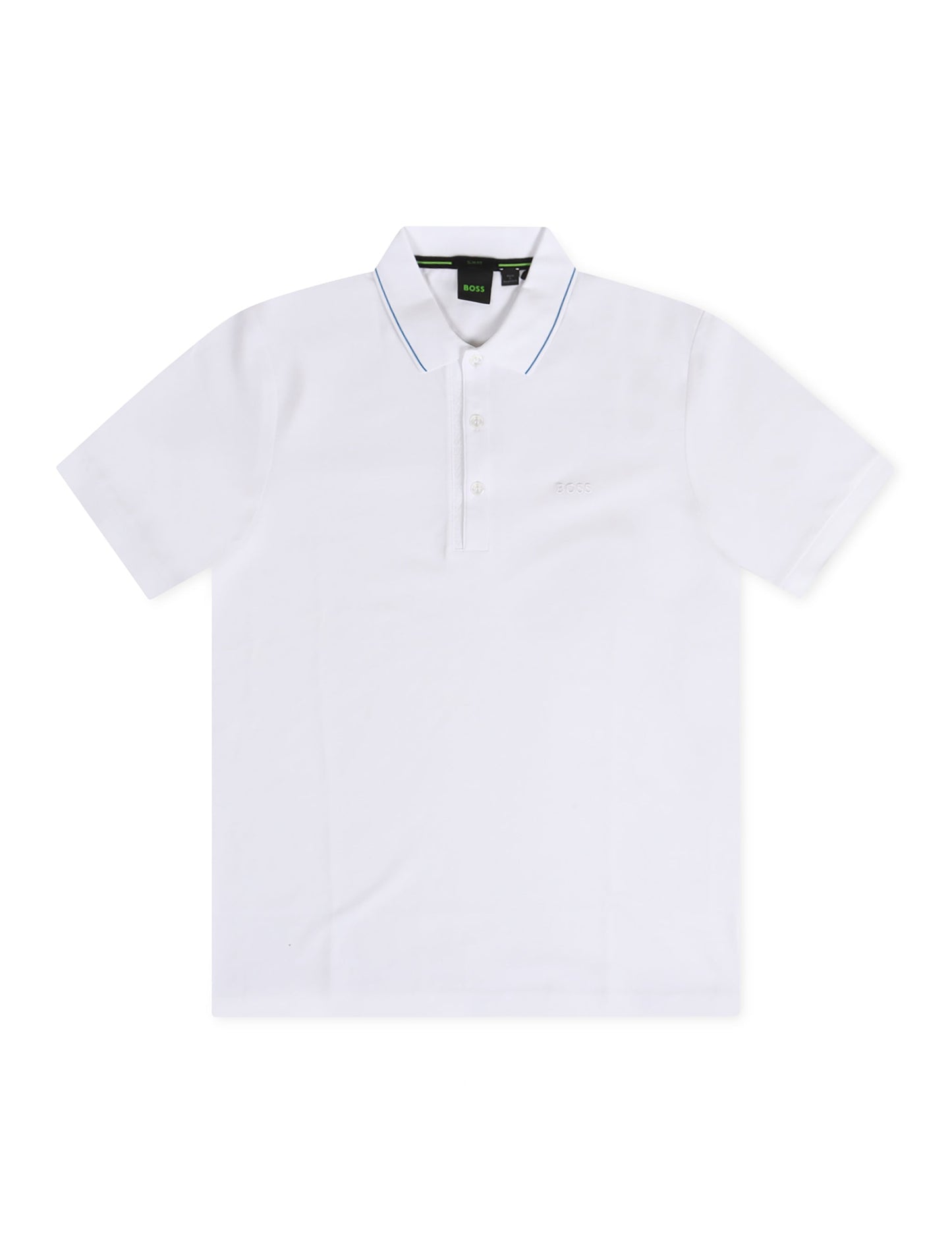 Hugo Boss Paule Polo - White Denim Exchange