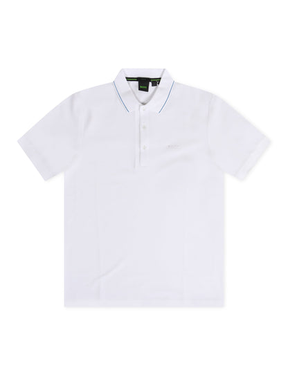 Hugo Boss Paule Polo - White Denim Exchange