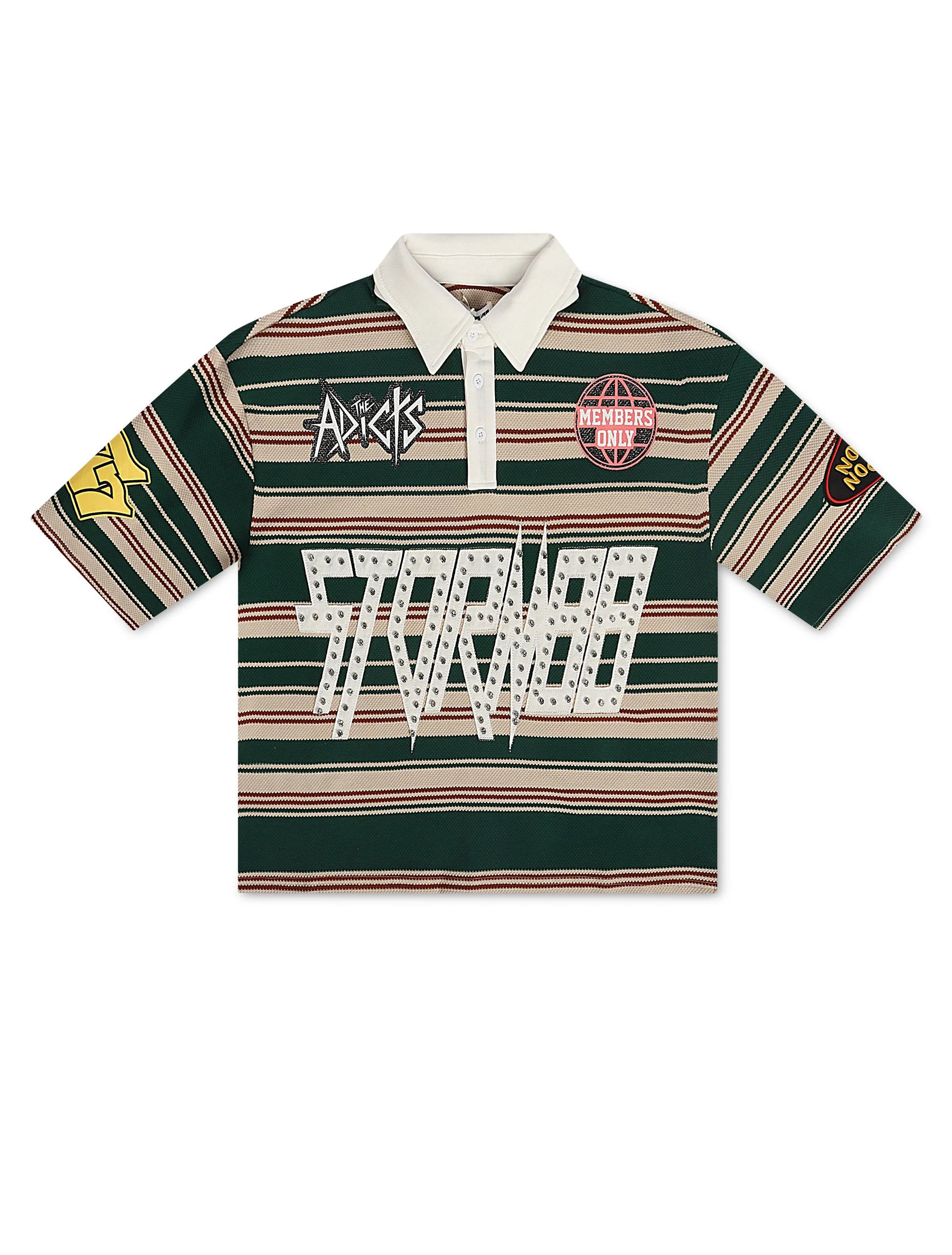 Kleep Drury Single Knit Polo - Green Denim Exchange