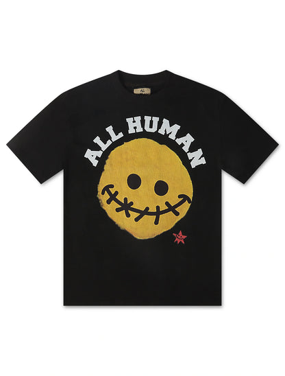 All Human Misfit Tee - Black Denim Exchange