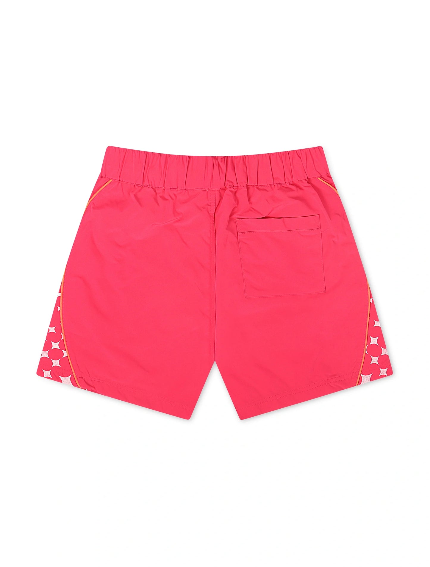 Smoke Rise Republic Windbreaker Shorts - Lilac Rose Denim Exchange