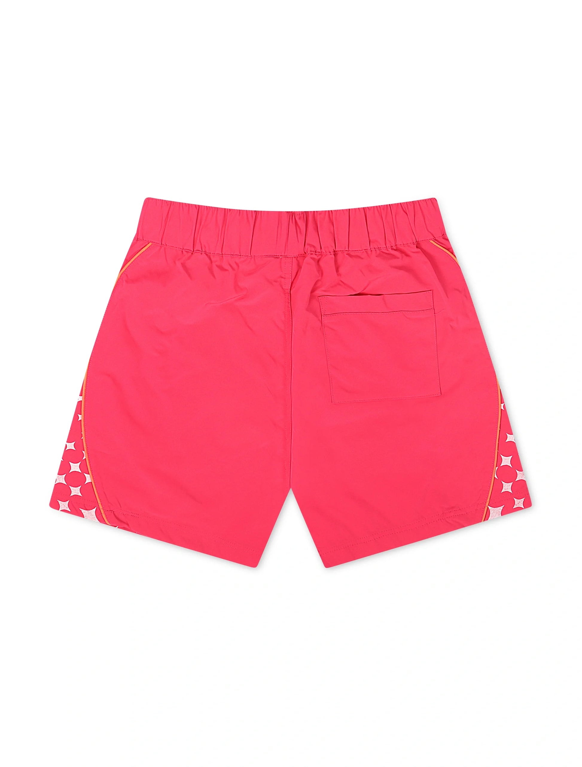 Smoke Rise Republic Windbreaker Shorts - Lilac Rose Denim Exchange