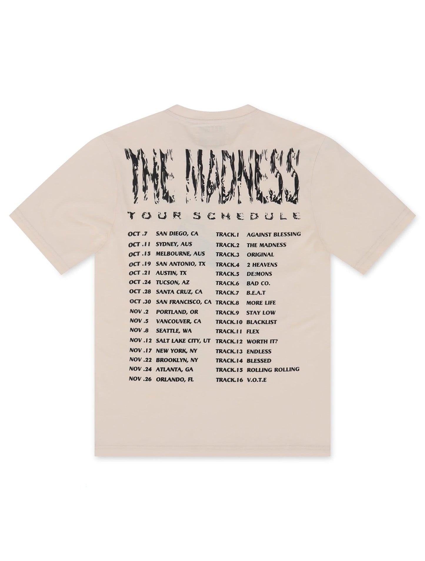 Bkys The Madness Oversized Tee - Off White Denim Exchange