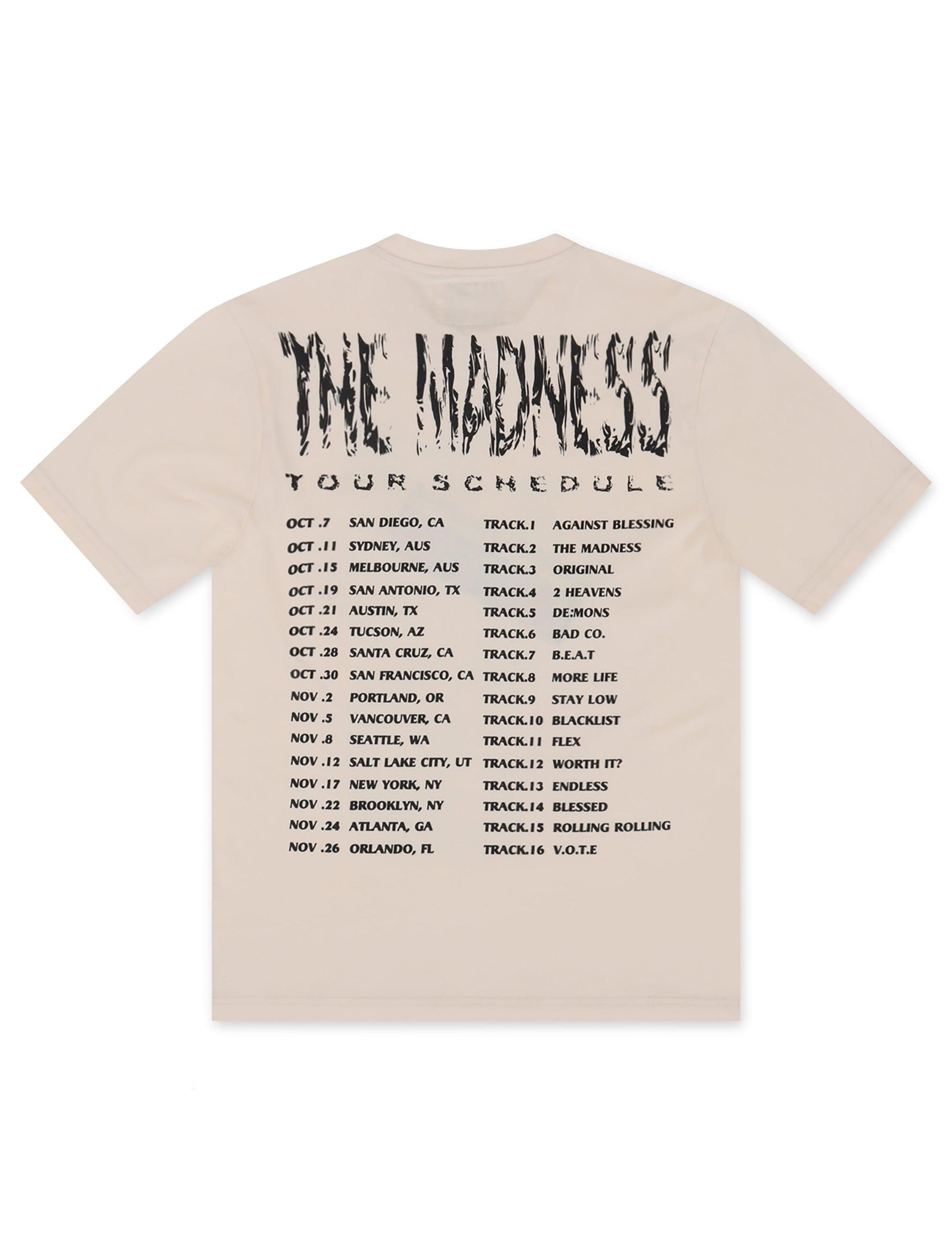 Bkys The Madness Oversized Tee - Off White Denim Exchange