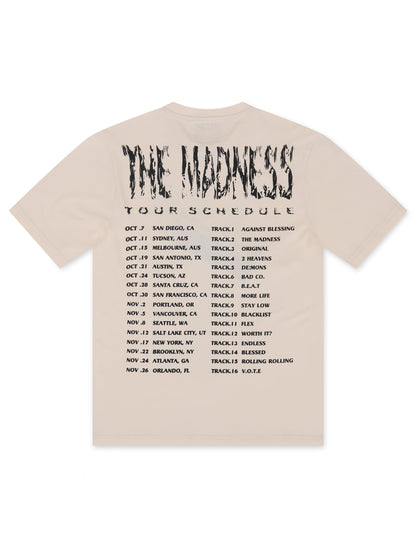 Bkys The Madness Oversized Tee - Off White Denim Exchange