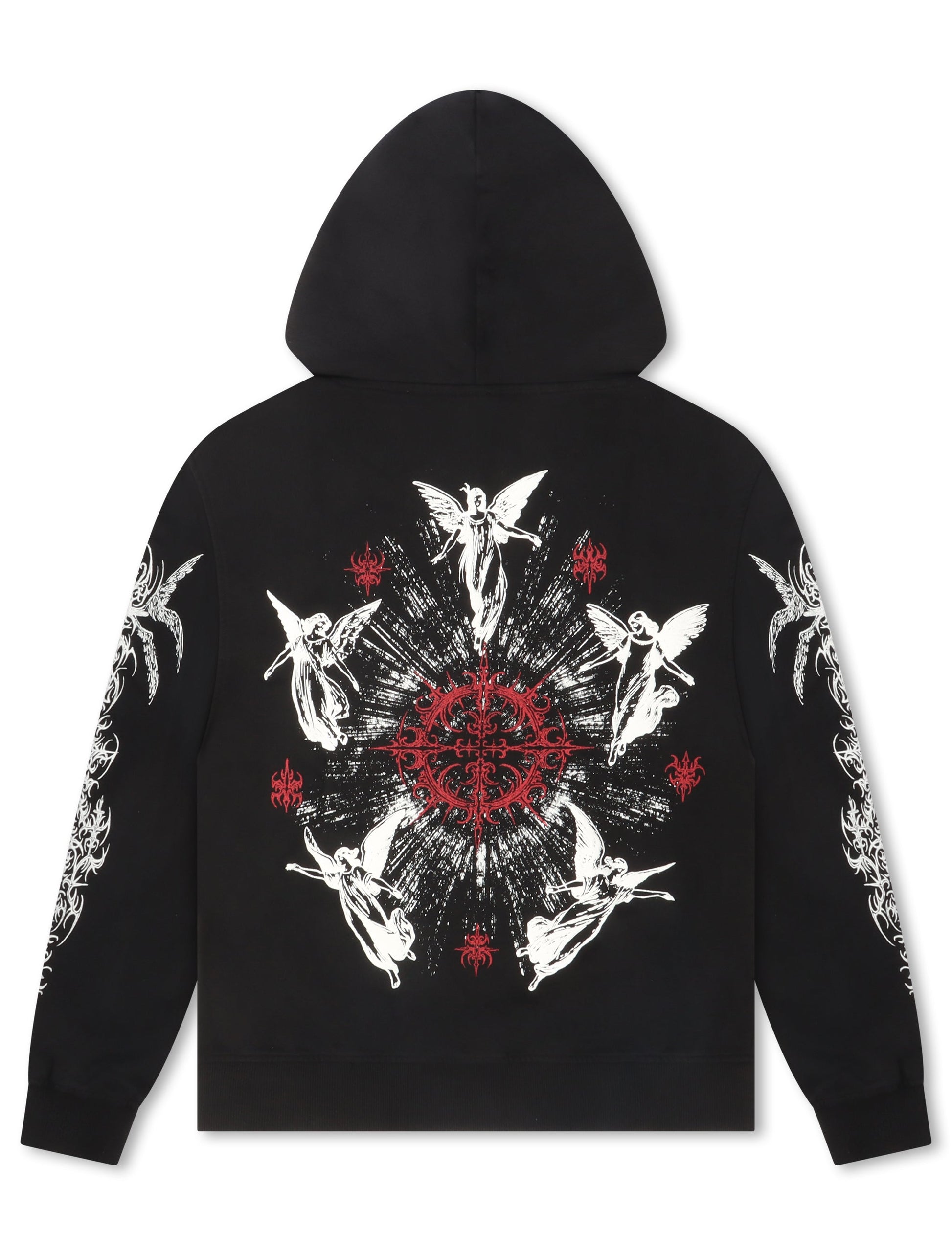 Revenge Paralysis Hoodie - Black/Red Denim Exchange