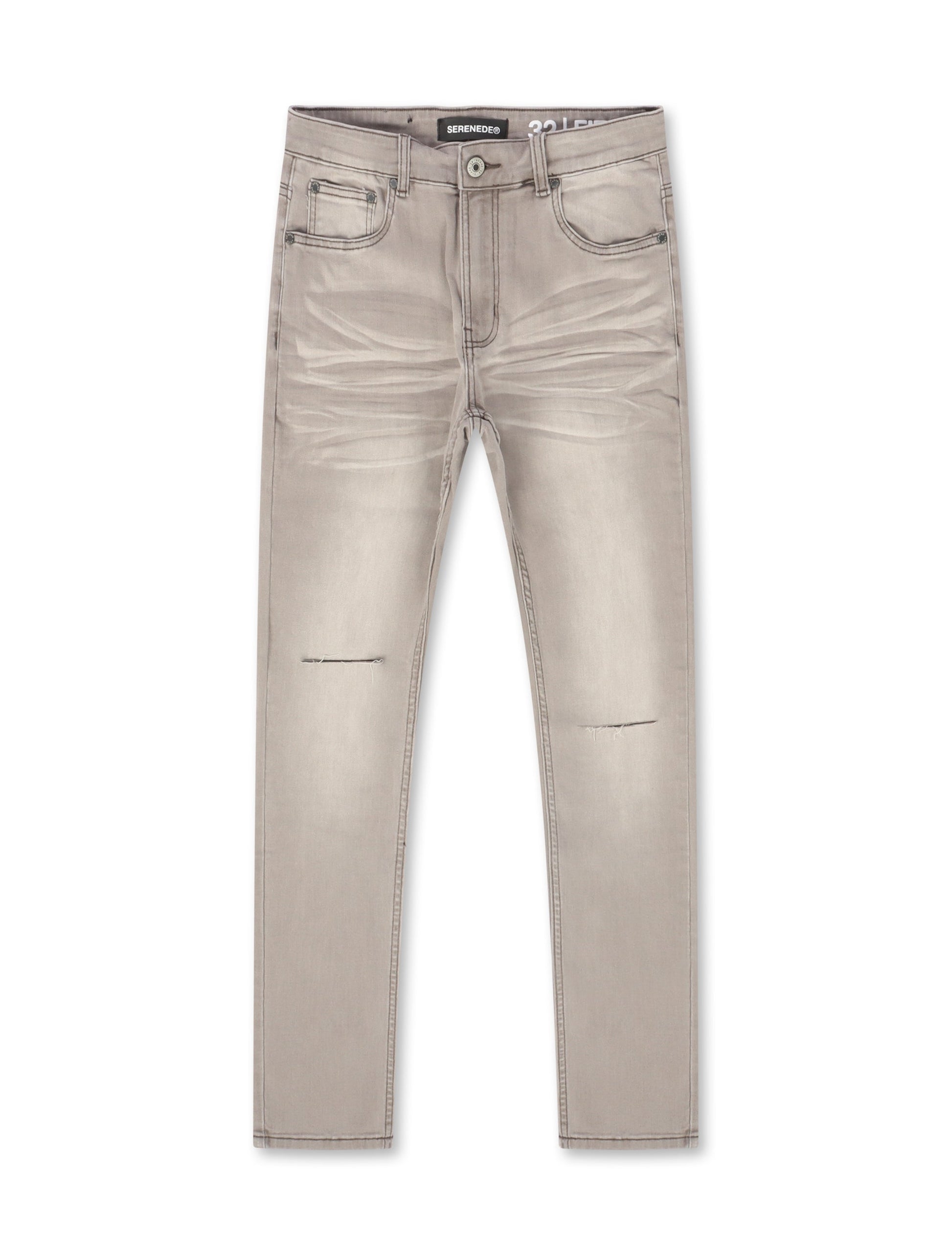 Serenede Marine Layer Skinny Jeans - Grey Denim Exchange