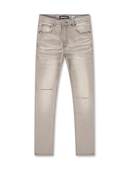 Serenede Marine Layer Skinny Jeans - Grey Denim Exchange