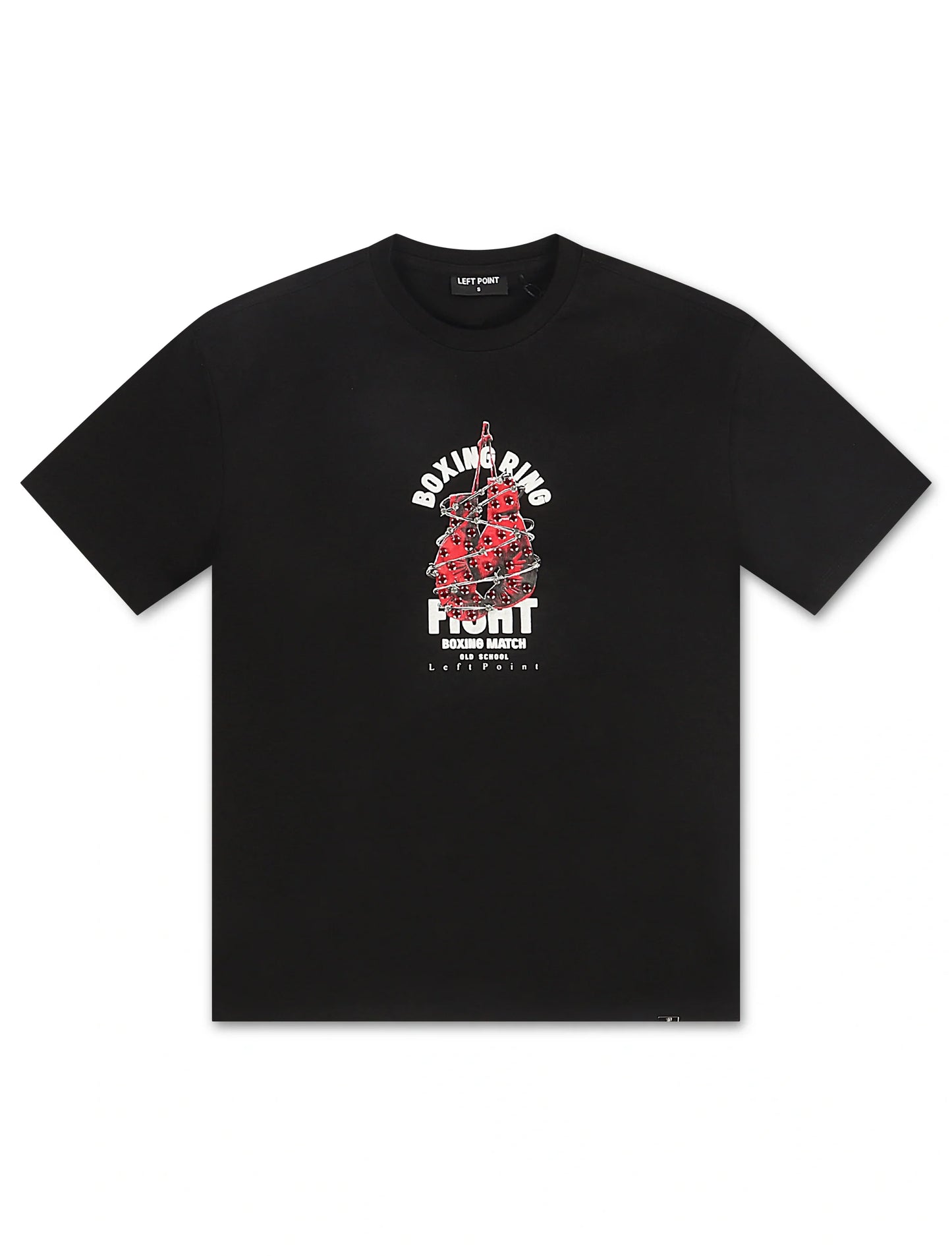 Left Point Boxing Club Tee - Black Denim Exchange