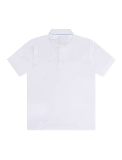 Hugo Boss Paule Polo - White Denim Exchange