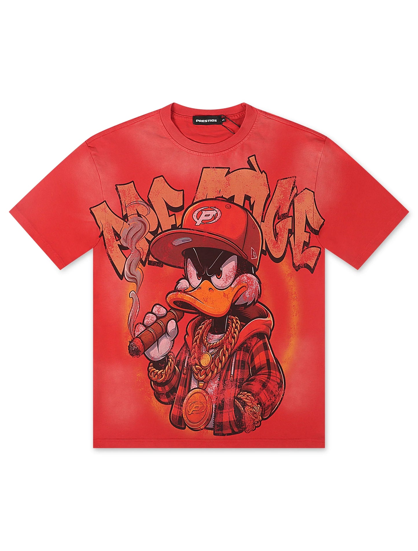Prestige Daffy Duck Tee - Red Denim Exchange