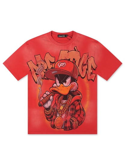 Prestige Daffy Duck Tee - Red Denim Exchange