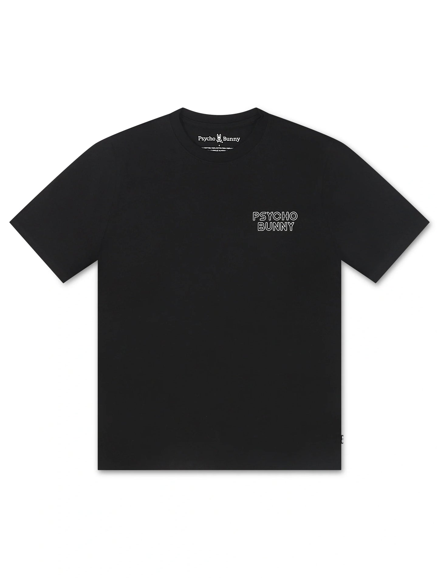 Psycho Bunny Sydney Back Graphic Tee - Black Denim Exchange