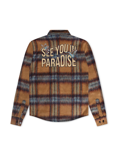 Jordan Craig Kids See You In Paradise Sherpa Jacket - Wheat Denim Exchange