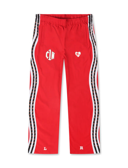 Red Letters x Cam Newton Rhinestone Pants - Red Denim Exchange