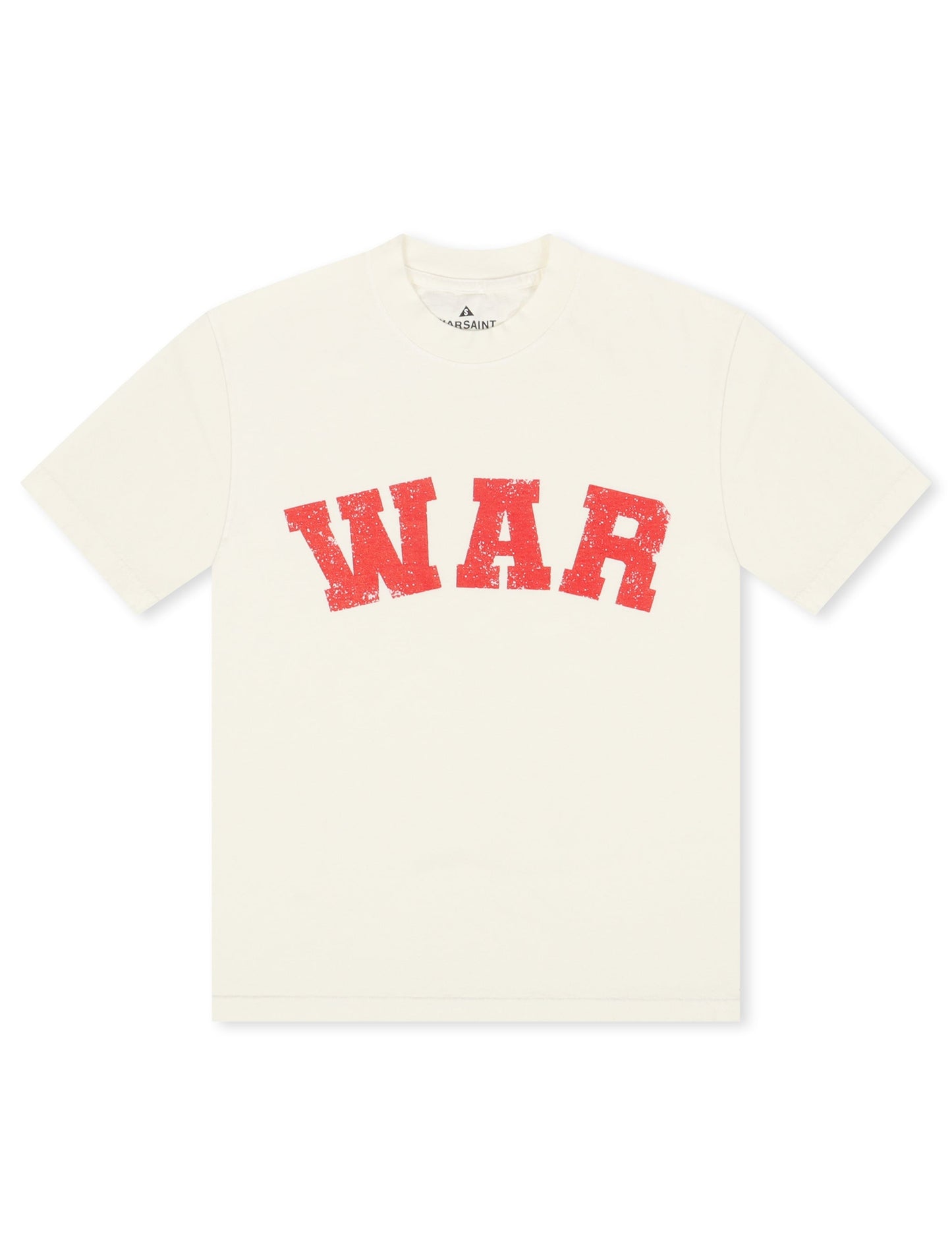Warsaint War Tee - Cream/Red Denim Exchange