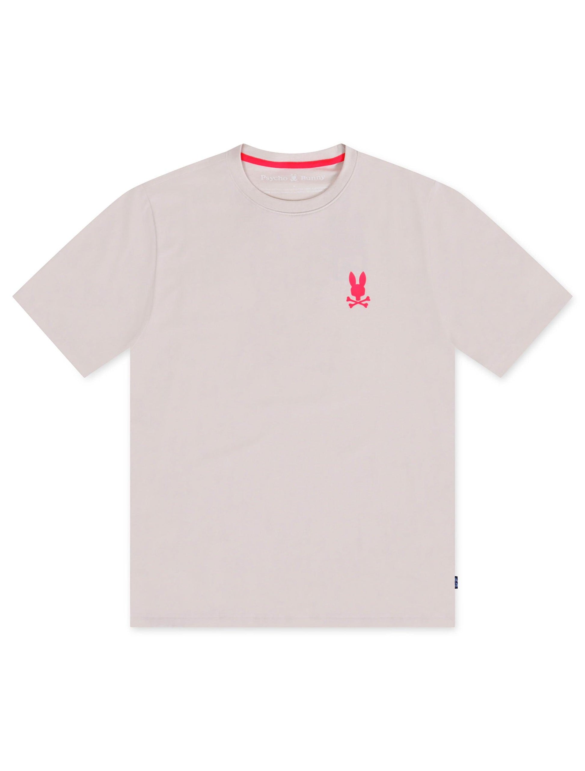 Psycho Bunny Sloan Back Graphic Tee - Natural Linen Denim Exchange