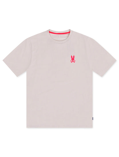 Psycho Bunny Sloan Back Graphic Tee - Natural Linen Denim Exchange
