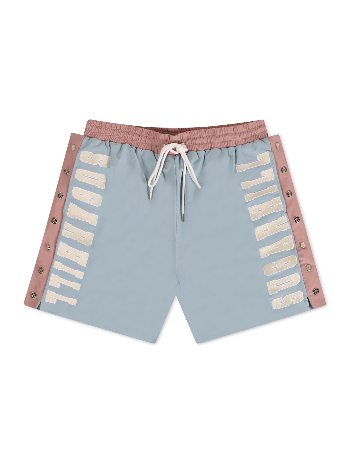 Sugarhill Sosa Snap Shorts - Light Blue Denim Exchange