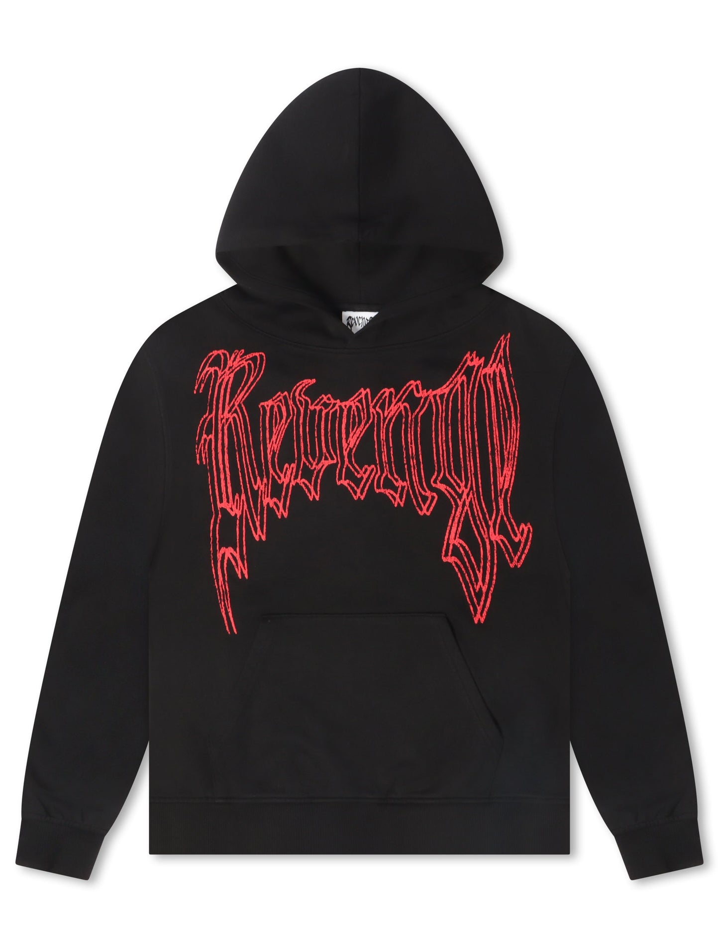 Revenge Paralysis Hoodie - Black/Red Denim Exchange
