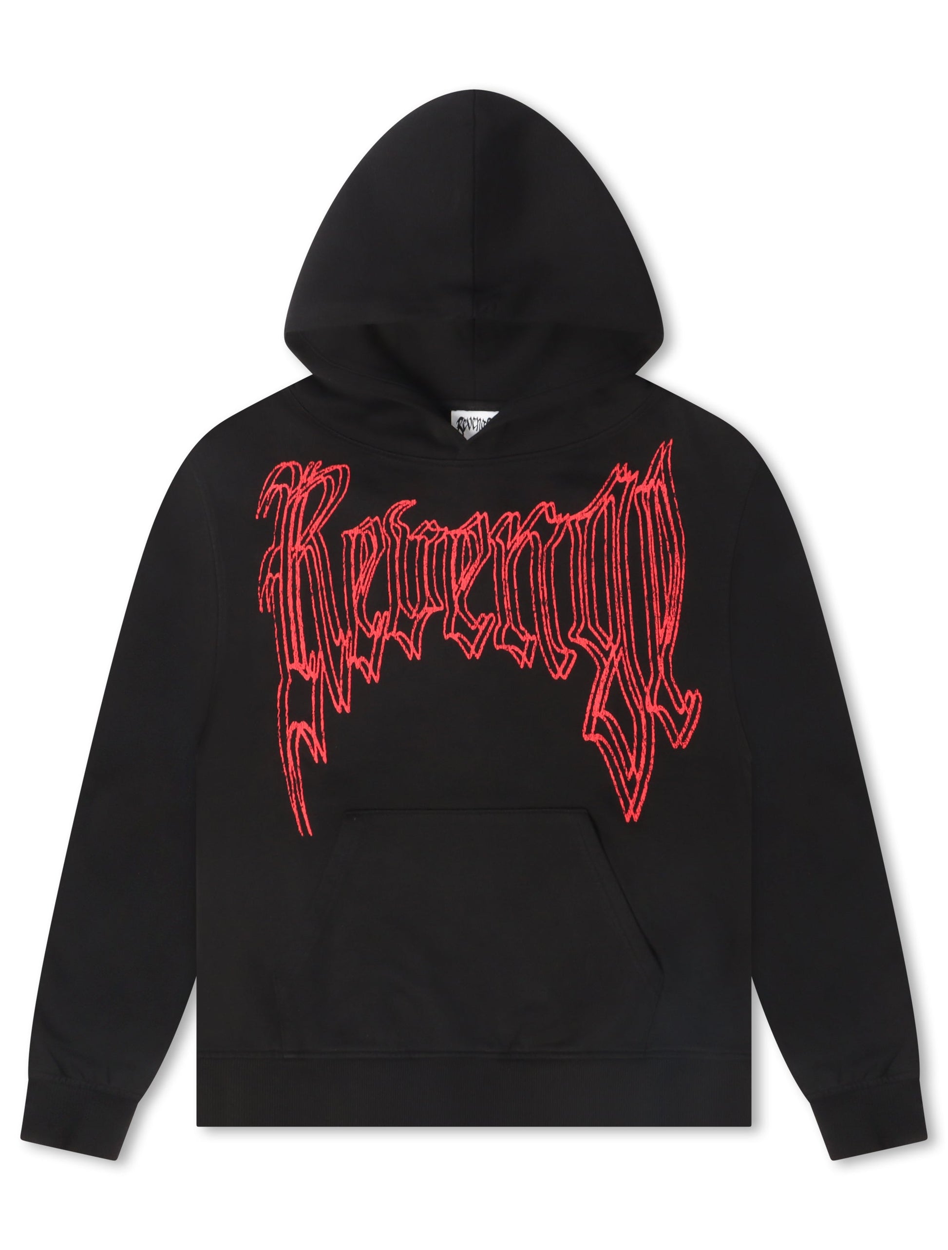 Revenge Paralysis Hoodie - Black/Red Denim Exchange