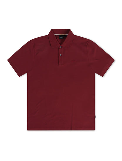 Hugo Boss Pallas Polo - Burgundy Denim Exchange