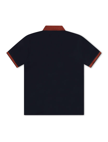 Psycho Bunny Montebello Pique Polo - Navy Denim Exchange