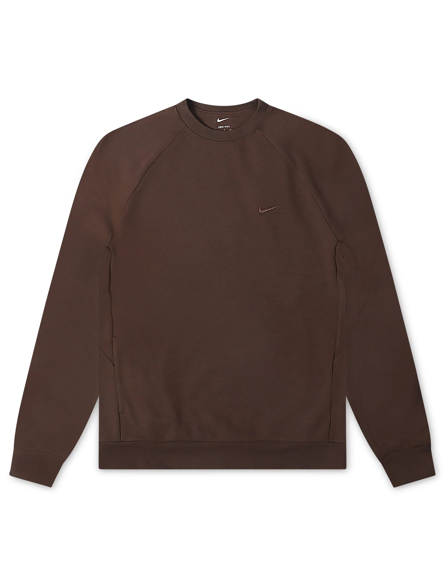 Nike Mens Primary Fleece Long Sleeve - Baroque Brown Denim Exchange
