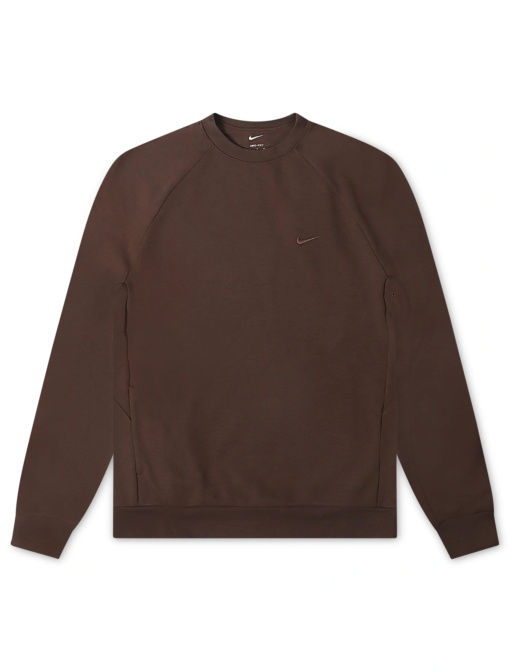 Nike Mens Primary Fleece Long Sleeve - Baroque Brown Denim Exchange