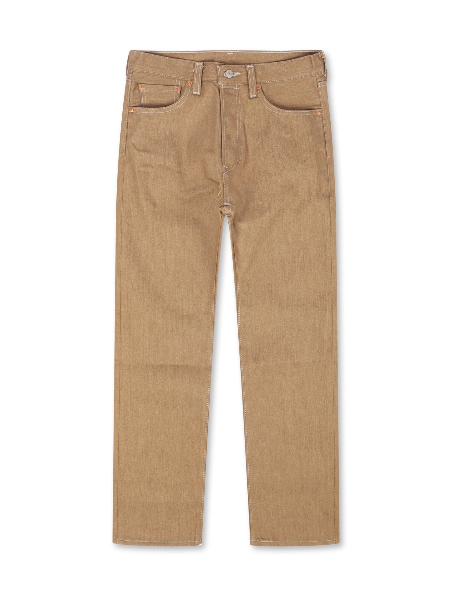 Levis 501™ Original Shrink To Fit Jeans - Beige Rigid Denim Exchange