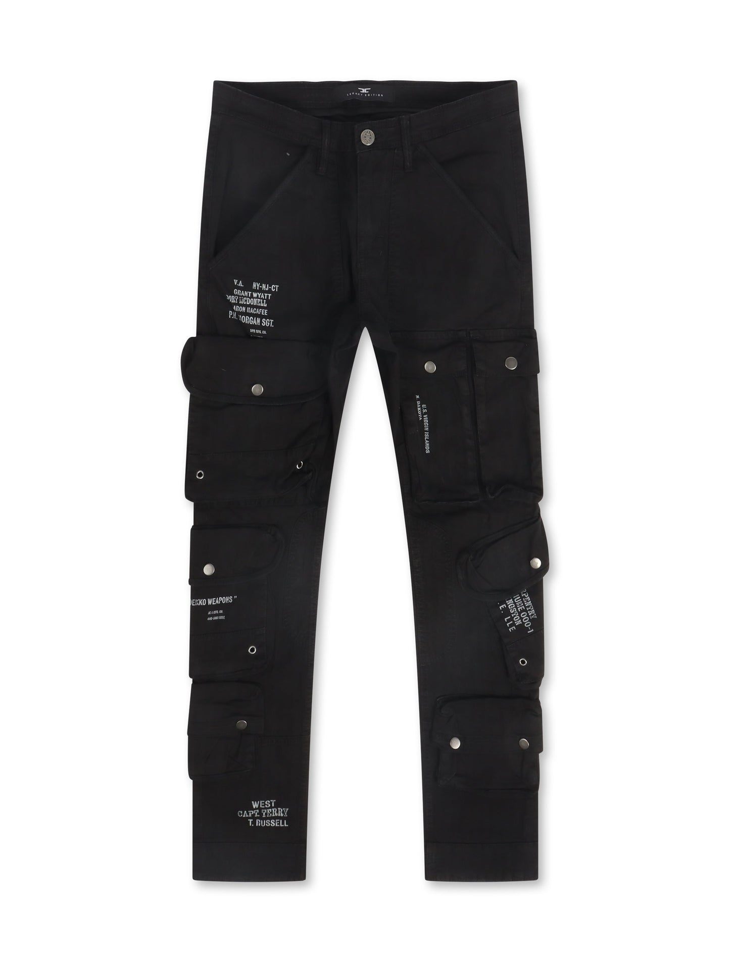 Jordan Craig Field Tech Cargo Pant V2 - Black Denim Exchange