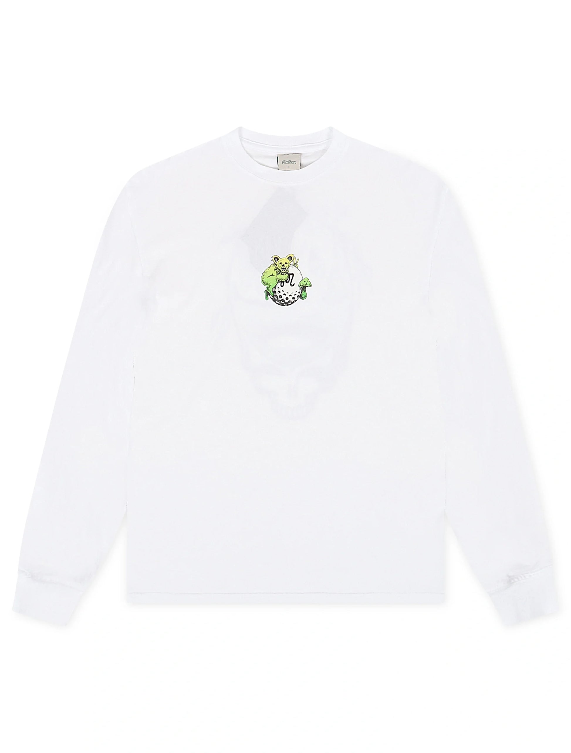 Malbon Grateful Dead Gorse Long Sleeve - White Denim Exchange